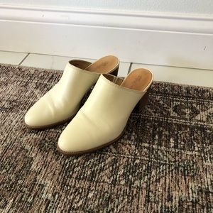 Madewell slip on heels